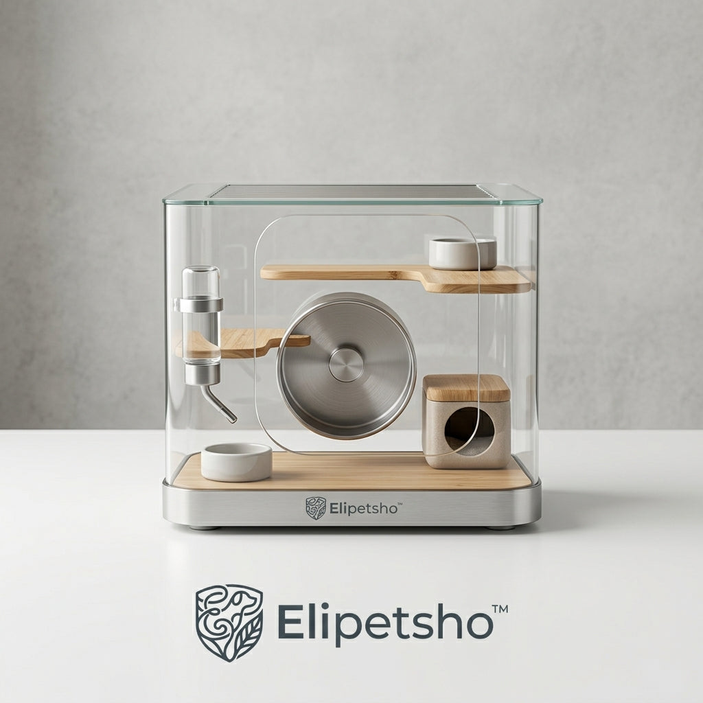 Elipetsho™ ClearNest Modern Small Pet Habitat