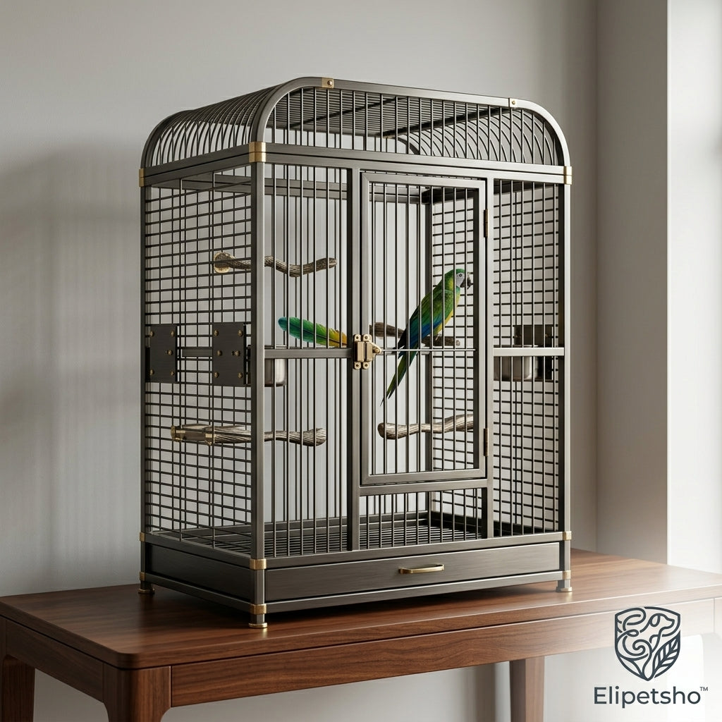 Elipetsho™ GrandVista Luxury Bird Aviary