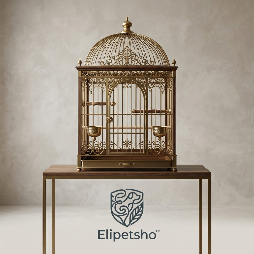 Elipetsho™ Royale Crest Bird Sanctuary Cage