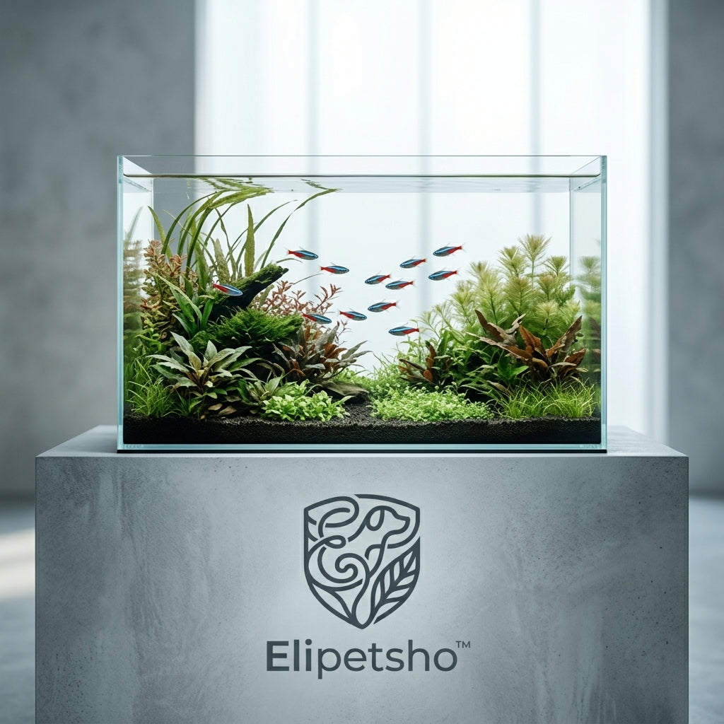 Elipetsho™ CrystalView Nature Aquascape Aquarium